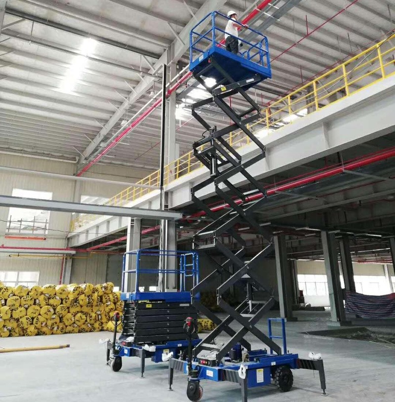 大庆助力行走剪叉式高空作业平台